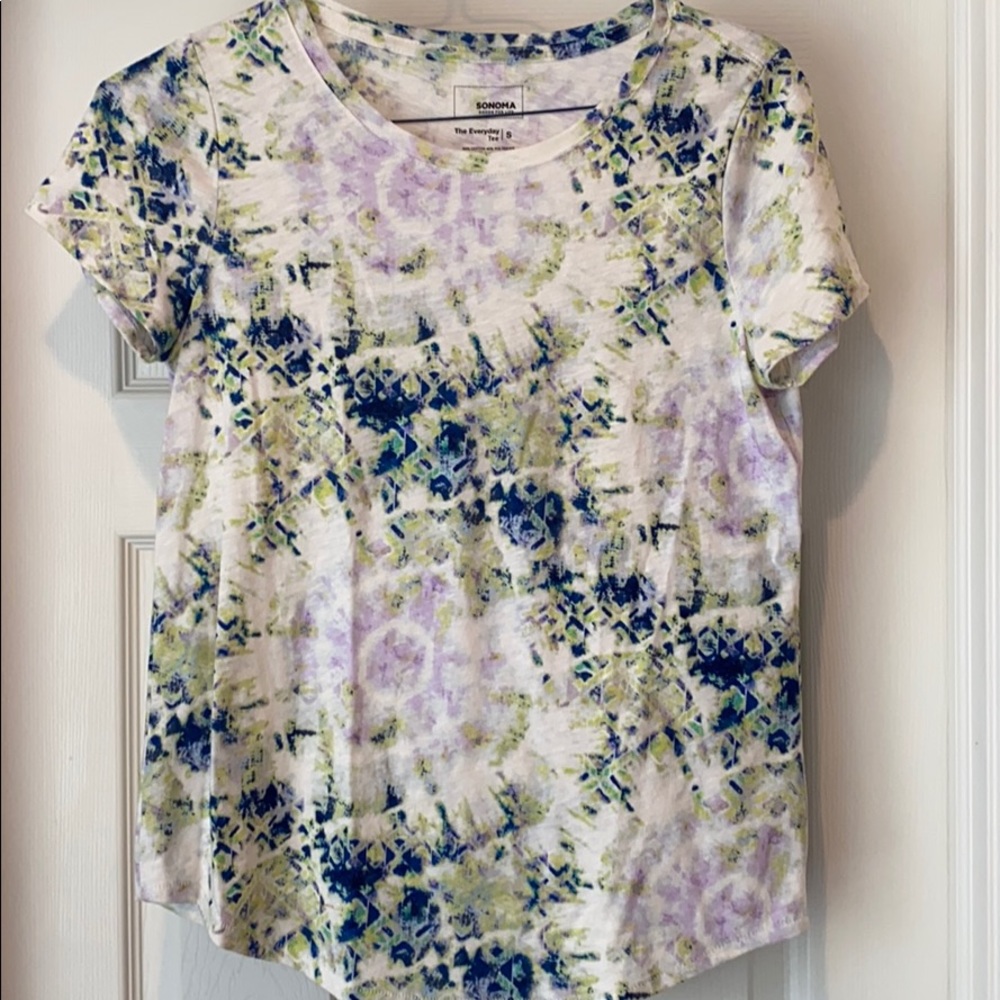 Cotton/poly top